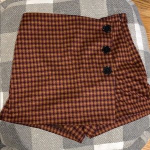 houndstooth mini skort. Pacsun